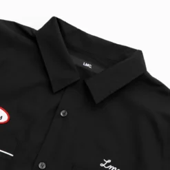 Lost Management Cities Mens Thorns Bowling SS Shirt -Cheap Modizzy Store 0LM22SSH106 BLK 3