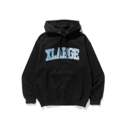 X-Large Mens College Logo Hoodie