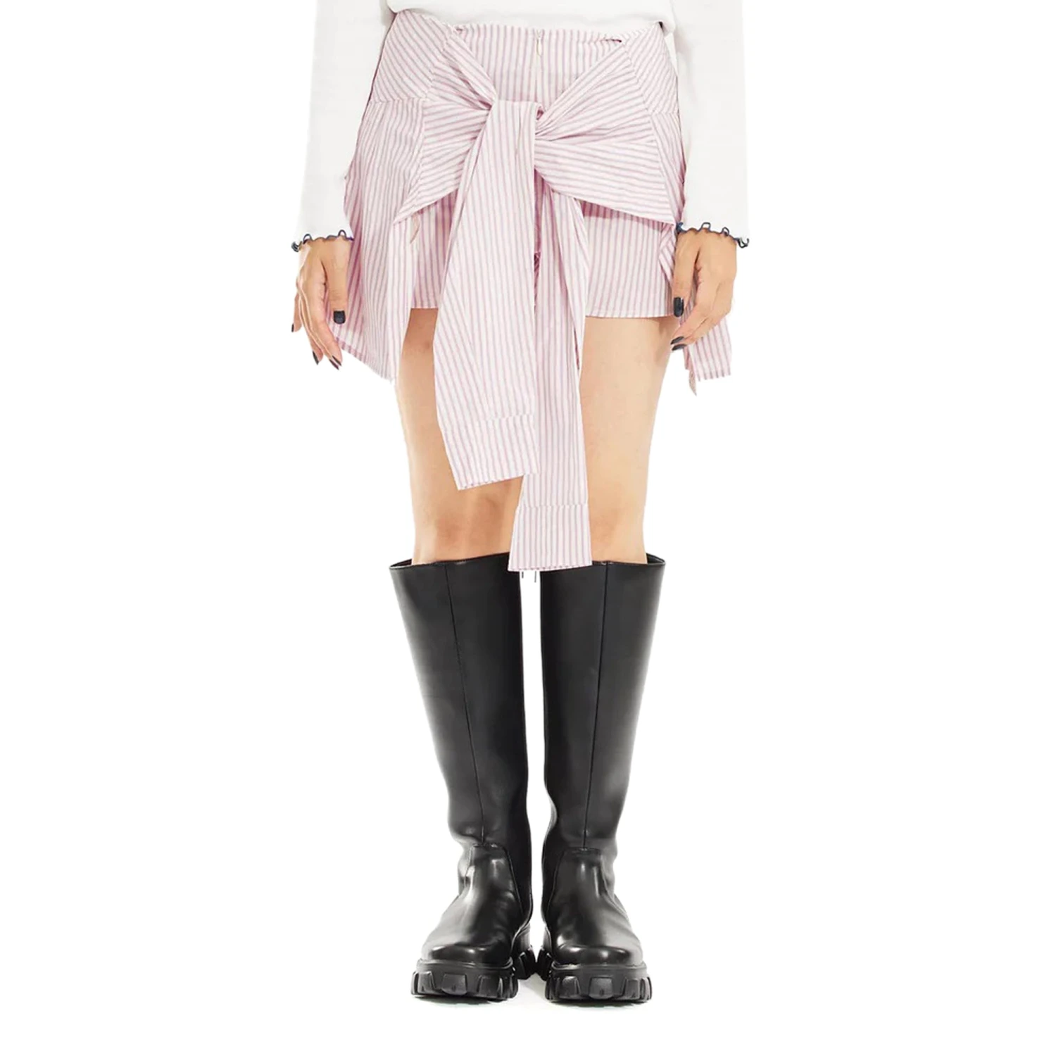 X-Girl Womens Striped Culottes 4 X-Girl Womens Striped Culottes - Image 2