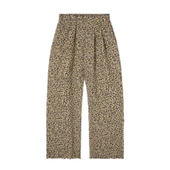 X-Girl Womens Shirred Crepe Wide Pants