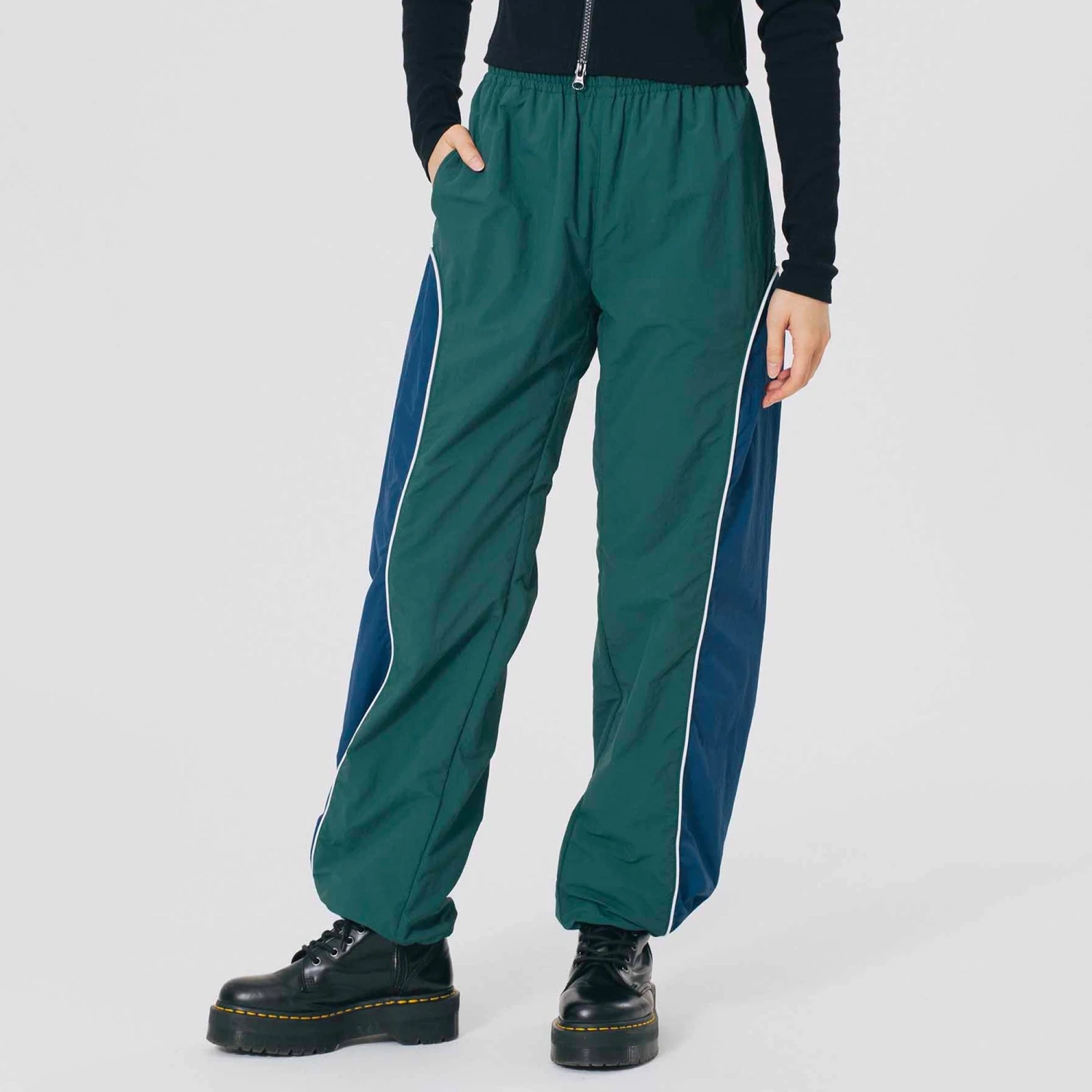 X-Girl Womens Contrast Piping Pants 4 X-Girl Womens Contrast Piping Pants - Image 2