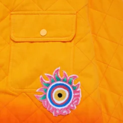 Supervsn Mens Manifest Quilted Over Shirt -Cheap Modizzy Store 35 SP23207ORNG 4 11zon