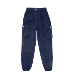 MOSCHINO MO5CH1NO JEANS Womens Garment Dye Trousers