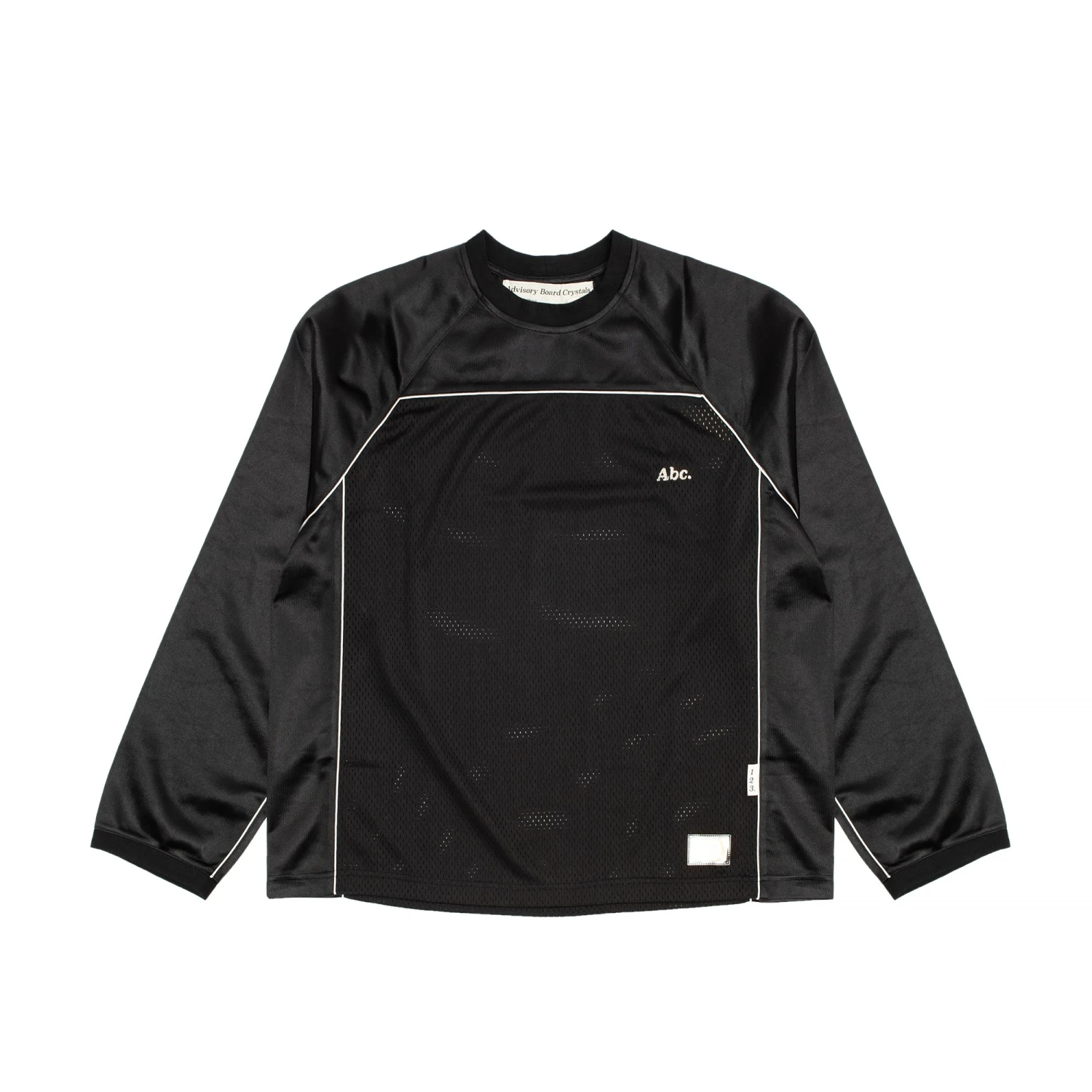 Advisory Board Crystals Mens Long Sleeve Satin Basketball Shirt 3 Advisory Board Crystals Mens Long Sleeve Satin Basketball Shirt