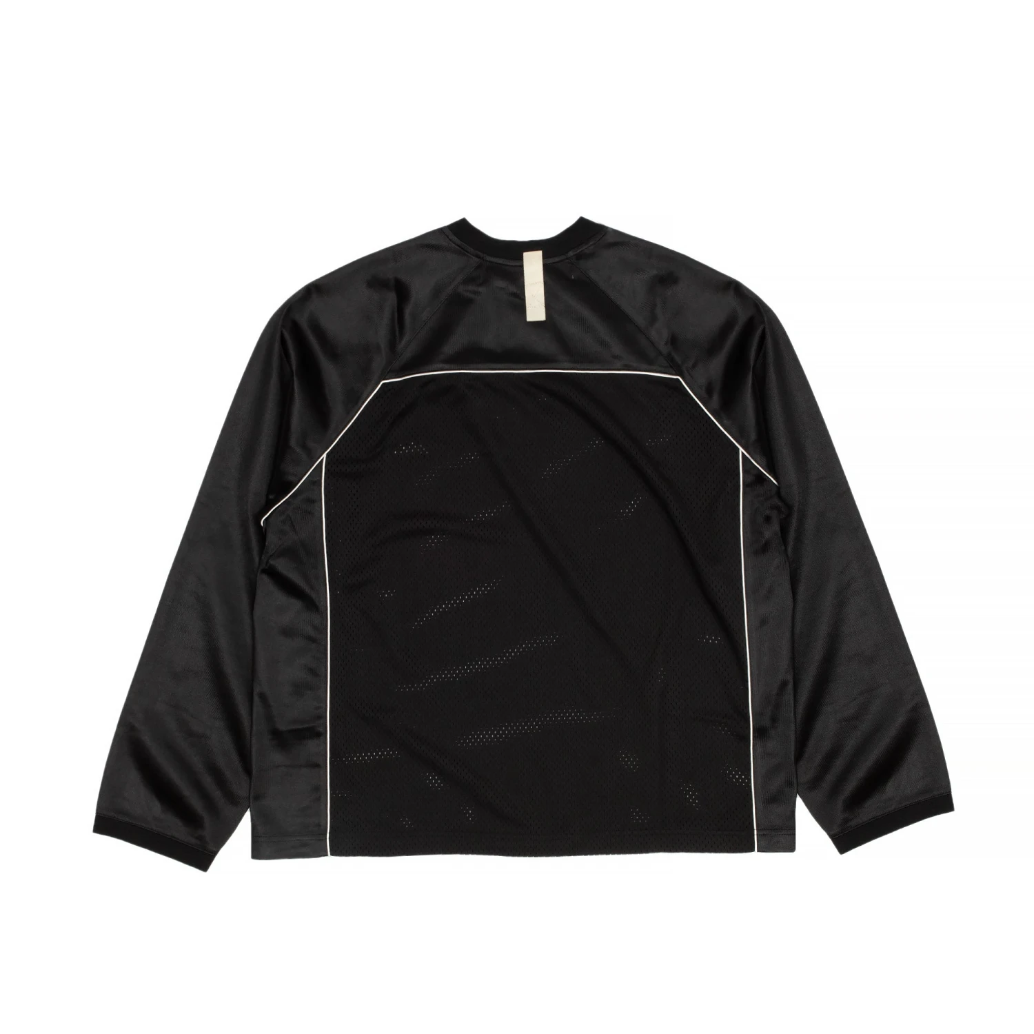 Advisory Board Crystals Mens Long Sleeve Satin Basketball Shirt 4 Advisory Board Crystals Mens Long Sleeve Satin Basketball Shirt - Image 2