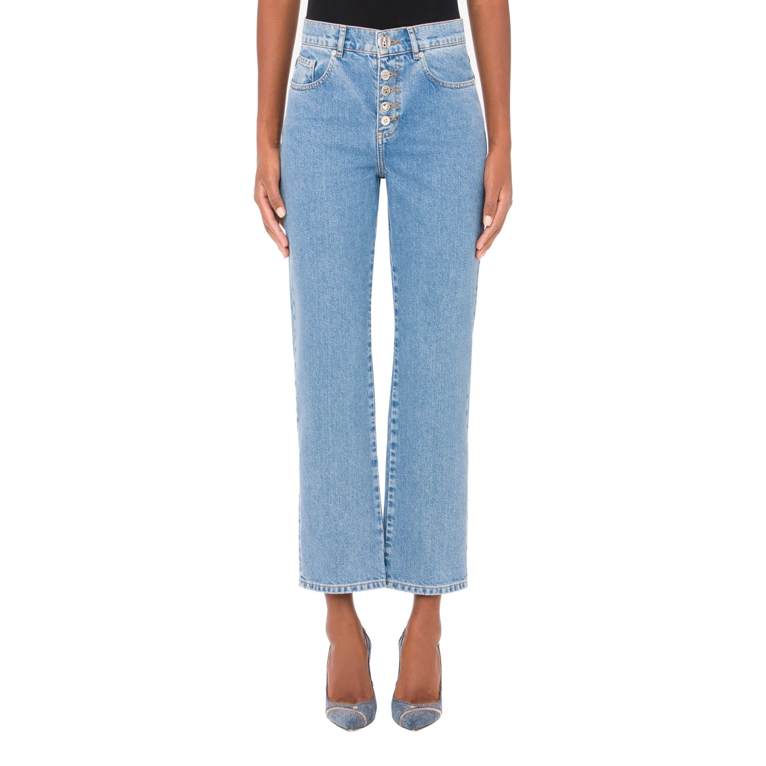 MOSCHINO MO5CH1NO JEANS Womens Trousers 4 MOSCHINO MO5CH1NO JEANS Womens Trousers - Image 2