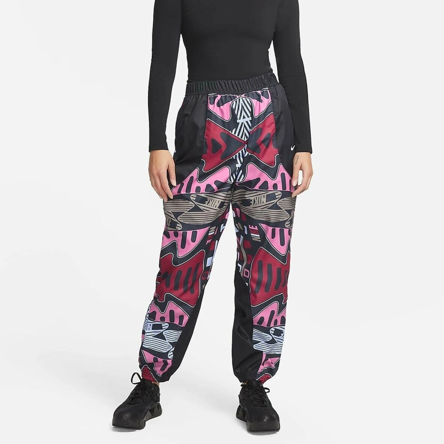 Nike Womens High Rise Woven Jogger Pants 4 Nike Womens High Rise Woven Jogger Pants - Image 2