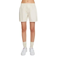 Danielle Guizio Womens Classic Boxer Short Cream