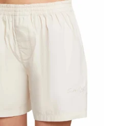Danielle Guizio Womens Classic Boxer Short Cream -Cheap Modizzy Store DGS21R846 3