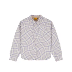 Dime Mens Plaid Fleece Shirt