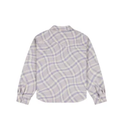 Dime Mens Plaid Fleece Shirt -Cheap Modizzy Store DIME23D2F4GRY 3