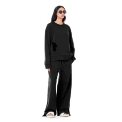 Dhruv Kapoor Mens Side-Snap Sweatpants -Cheap Modizzy Store DKFW24 40 4