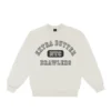 Extra Butter Brawlers Crewneck -Cheap Modizzy Store EB RIVALRYCREW01 WHT 01