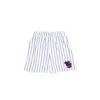 Extra Butter Pinstripe Shorts 2 Extra Butter Pinstripe Shorts -Cheap Modizzy Store EB SU23BBSRT WHT 1