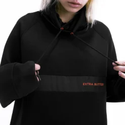 Extra Butter Mens Kei Cross Crewneck 11 Extra Butter Mens Kei Cross Crewneck -Cheap Modizzy Store EB1812309 BLK 5