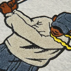 Eastside Golf Mens Core Fleece Swingman Crewneck -Cheap Modizzy Store EGMC3002 GRY 3