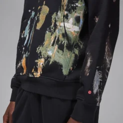 Air Jordan Mens Artist Series By Jammie Holmes Pullover Hoodie -Cheap Modizzy Store FD7393 010 4