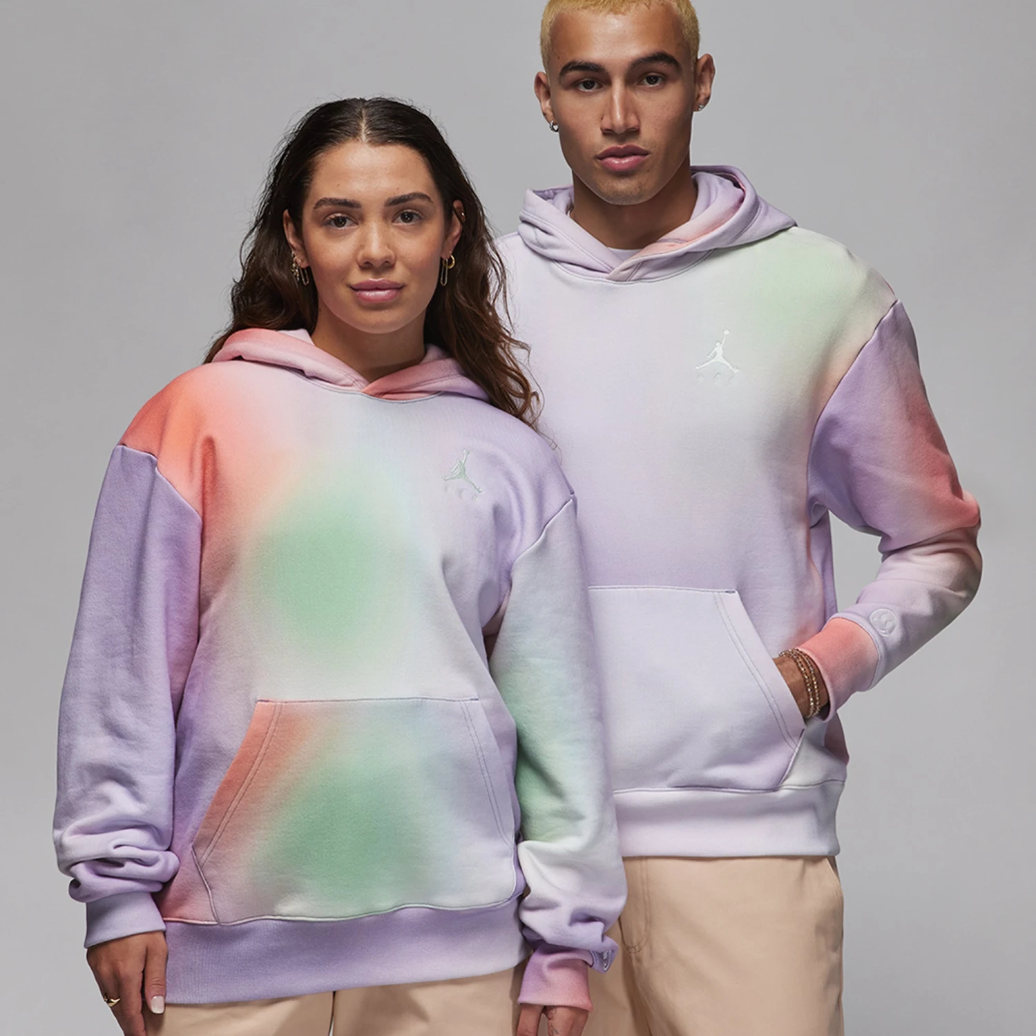 Air Jordan X J Balvin Mens Fleece Hoodie 5 Air Jordan X J Balvin Mens Fleece Hoodie - Image 3