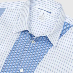 Comme Des Garcons Shirt Mens Cotton Poplin Stripe Shirt -Cheap Modizzy Store FK B033 S23 1 3