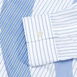 Comme Des Garcons Shirt Mens Cotton Poplin Stripe Shirt -Cheap Modizzy Store FK B033 S23 1 4