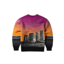 Aries Mens Henge Knit Crewneck Jumper -Cheap Modizzy Store FUAR20040 MLT 3