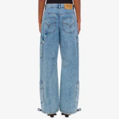 MOSCHINO MO5CH1NO JEANS Womens Cargo Denim Pants -Cheap Modizzy Store J0308 8736 1295 3