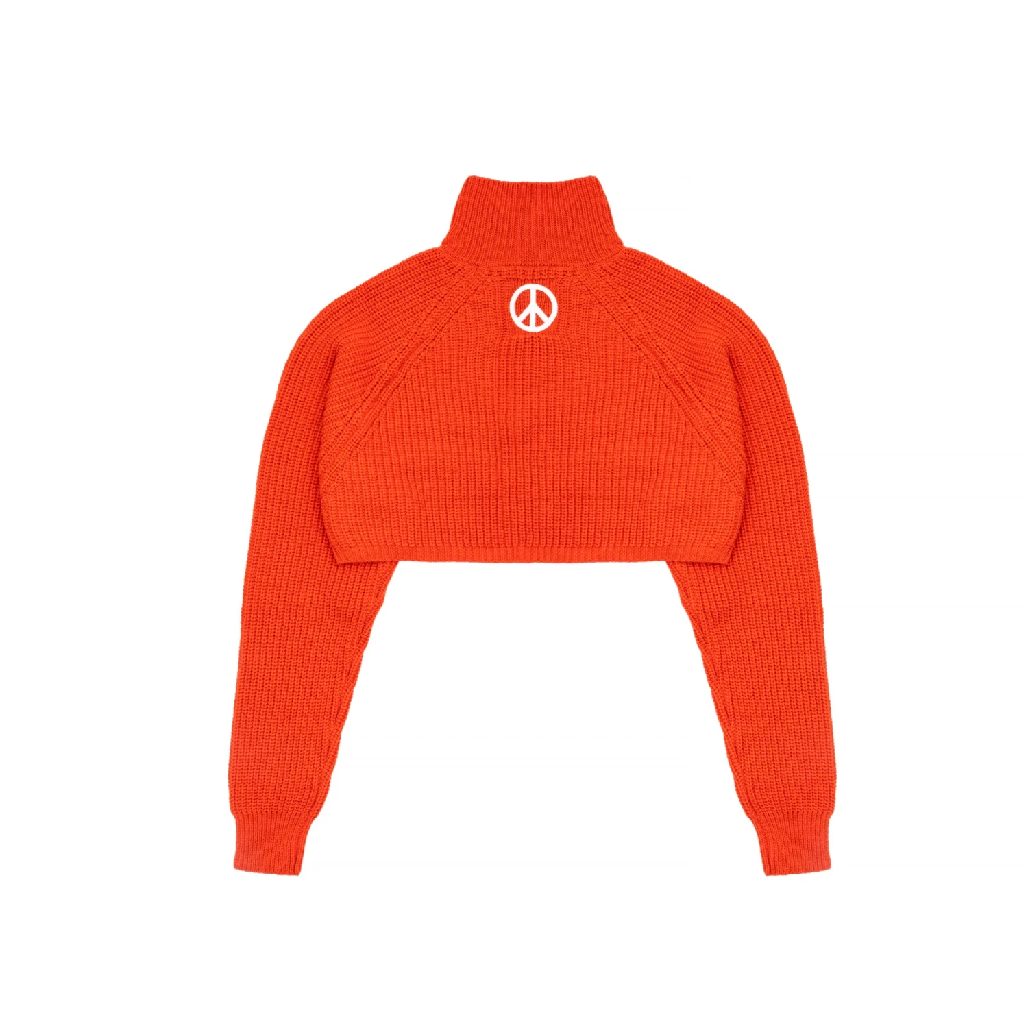 MOSCHINO MO5CH1NO JEANS Womens Cropped Turtleneck 4 MOSCHINO MO5CH1NO JEANS Womens Cropped Turtleneck - Image 2