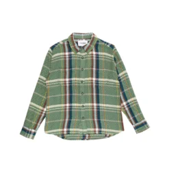 Cheap Modizzy Store 17 Corridor Mens Acid Plaid Cabin LS Shirt