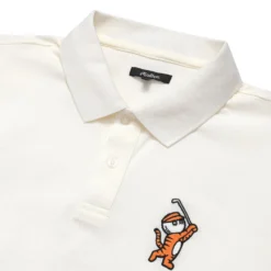 Malbon Golf Tiger Buckets Polo Shirt -Cheap Modizzy Store M 7880 NAT 3