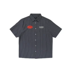 Malbon Golf Mens Farson Cotton Poplin Shirt