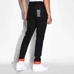 Ksubi Mens Chitch 1999 Orange Jeans -Cheap Modizzy Store MPS24DJ005 BLK 3