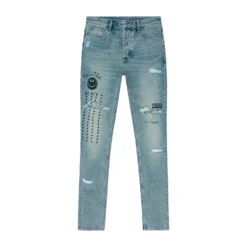 Ksubi Mens Van Winkle Throw Bak Trash Jeans