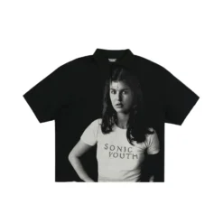 Pleasures X Sonic Youth Mens Funky Donkey Boxy Polo Shirt