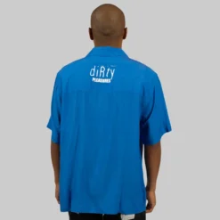 Pleasures X Sonic Youth Mens Alien Camp Collar Shirt 8 Pleasures X Sonic Youth Mens Alien Camp Collar Shirt -Cheap Modizzy Store P23SY010 BLUE 3