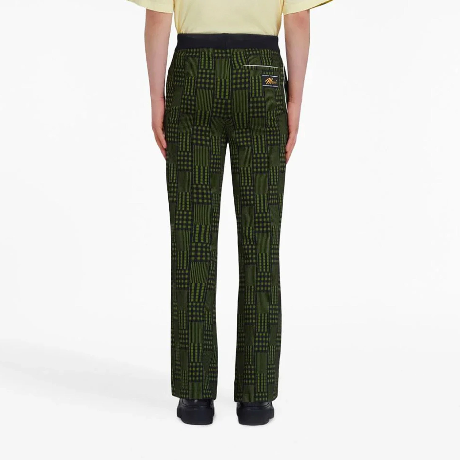 Marni Mens Flared Bottom Trousers 5 Marni Mens Flared Bottom Trousers - Image 3