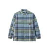 Real Bad Man Mens Flannel Shirt -Cheap Modizzy Store RBM12017 BLU 1