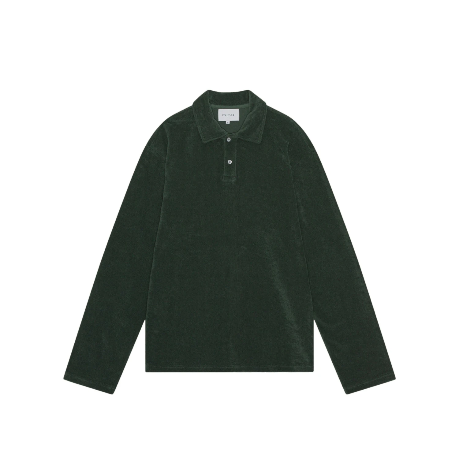Palmes Mens Towel LS Polo 3 Palmes Mens Towel LS Polo