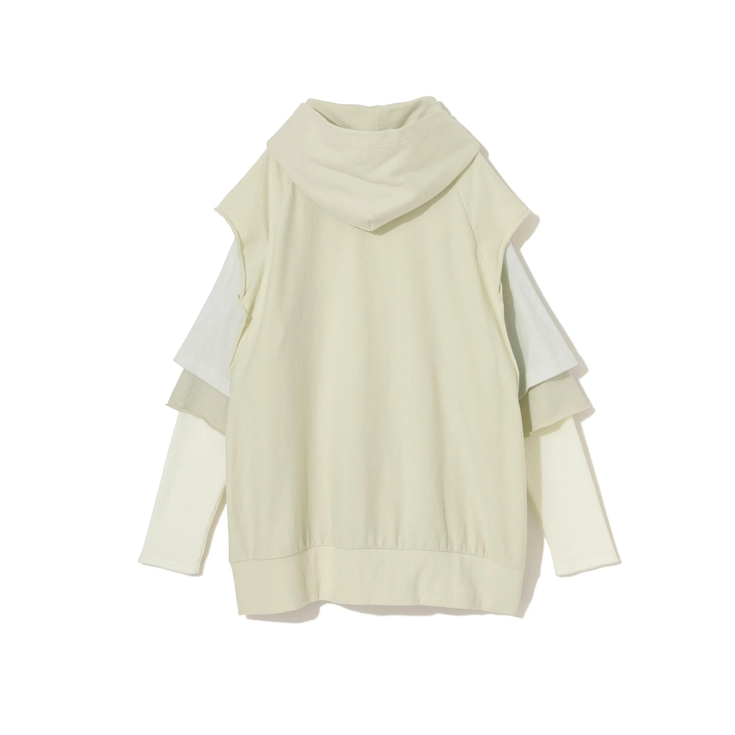 Undercover Mens Layered Sleeve Hoodie 4 Undercover Mens Layered Sleeve Hoodie - Image 2